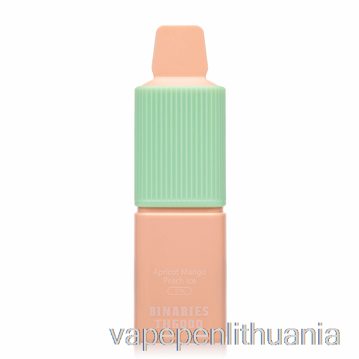 Horizon Binaries Th6000 Vienkartinis Abrikosų Mango Persikų Ledo Vape Skystis